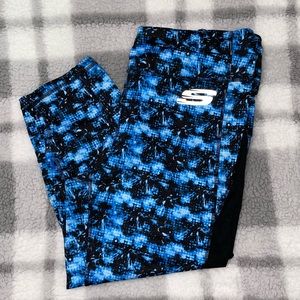 Blue Sport Leggings